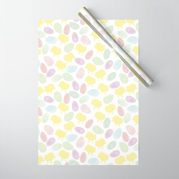 Easter Eggs Wrapping Paper by southerlydesign